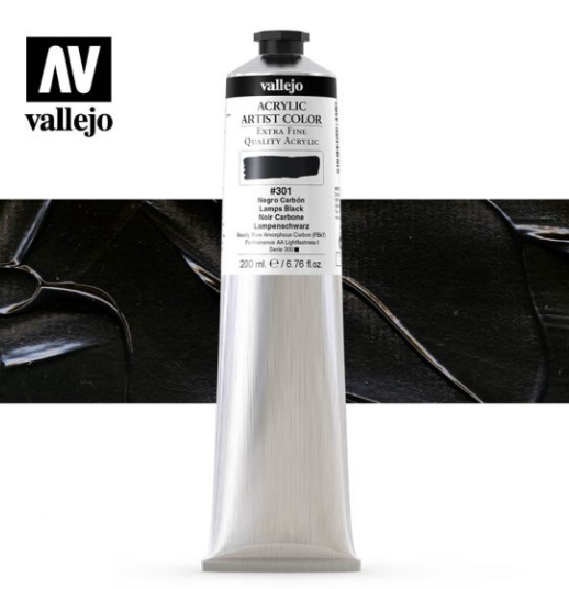 Lamps Black Vallejo Acrylic Artist Color