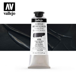 Mars Black Vallejo Acrylic Artist Color