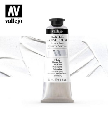 Zinc White Vallejo Acrylic Artist Color