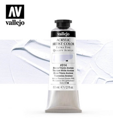 Titanium White Anatase Vallejo Acrylic Artist Color