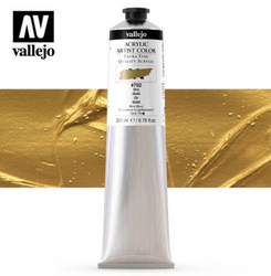 Gold Vallejo Acrylic Artist Color