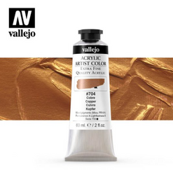 Copper Vallejo Acrylic Artist Color