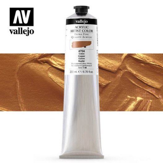 Copper Vallejo Acrylic Artist Color