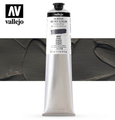 Graphite Vallejo Acrylic Artist Color