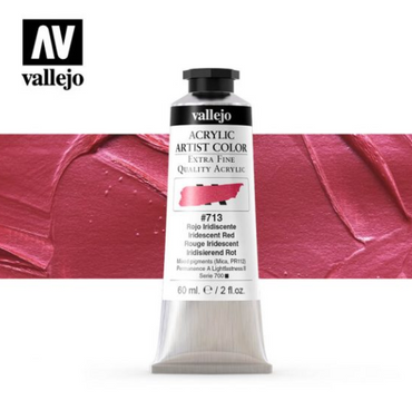 Iridescent Red Vallejo Acrylic Artist Color