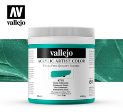 Iridescent Green Vallejo Acrylic Artist Color