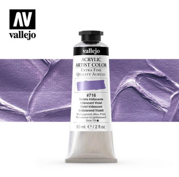 Iridescent Violet Vallejo Acrylic Artist Color