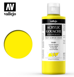 Primary Yellow Vallejo Acrylic Gouache