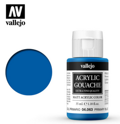 Primary Blue Vallejo Acrylic Gouache