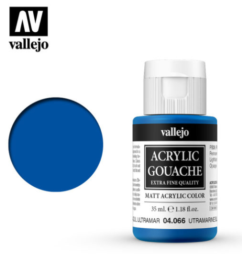 Utramarine Blue Vallejo Acrylic Gouache