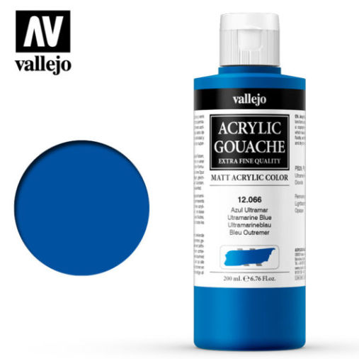 Utramarine Blue Vallejo Acrylic Gouache