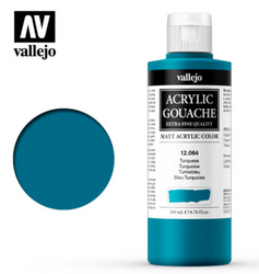 Turquoise Vallejo Acrylic Gouache