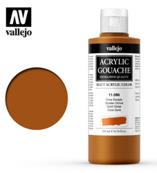 Golden Ochre Vallejo Acrylic Gouache