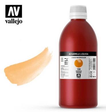 Orange Vallejo Liquid Watercolor