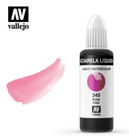 Pink Vallejo Liquid Watercolor