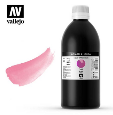 Pink Vallejo Liquid Watercolor