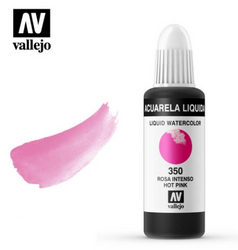 Hot Pink Vallejo Liquid Watercolor