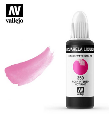 Hot Pink Vallejo Liquid Watercolor