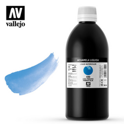 Primary Blue Vallejo Liquid Watercolor