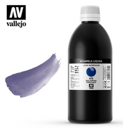 Purple Blue Vallejo Liquid Watercolor