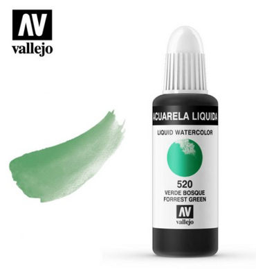 Forest Green Vallejo Liquid Watercolor