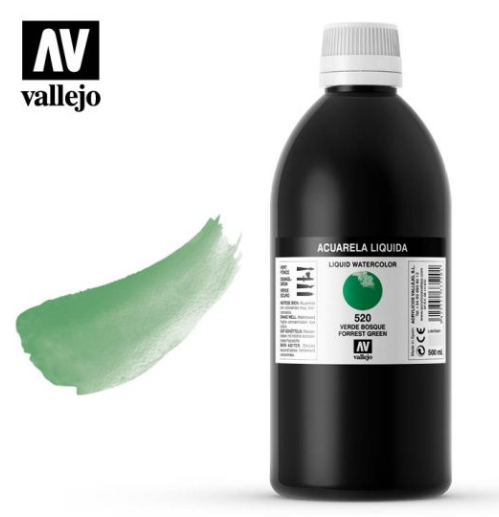 Forest Green Vallejo Liquid Watercolor