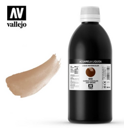 Deep Brown Vallejo Liquid Watercolor