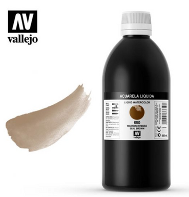 Seal Brown Vallejo Liquid Watercolor