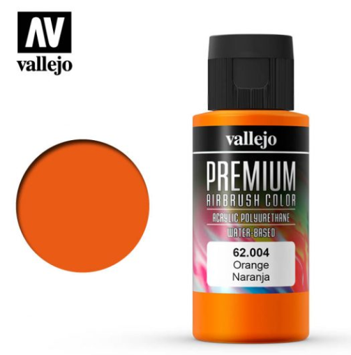 Orange Vallejo Premium Airbrush Color