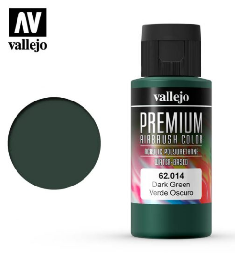 Dark Green Vallejo Premium Airbrush Color
