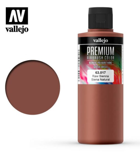 Raw Sienna Vallejo Premium Airbrush Color