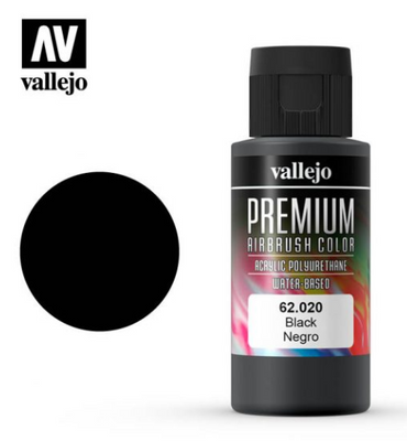 Black Vallejo Premium Airbrush Color