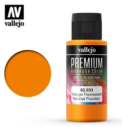 Fluorescent Orange Vallejo Premium Airbrush Color