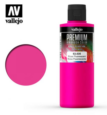 Fluorescent Rose Vallejo Premium Airbrush Color