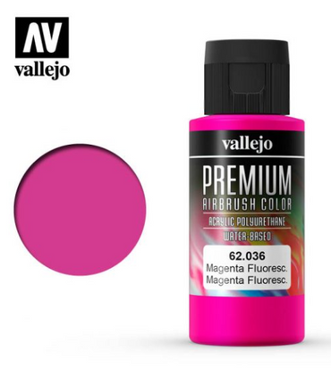 Fluorescent Magenta Vallejo Premium Airbrush Color