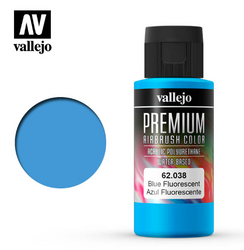 Fluorescent Blue Vallejo Premium Airbrush Color