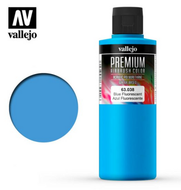 Fluorescent Blue Vallejo Premium Airbrush Color