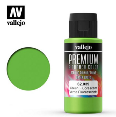 Fluorescent Green Vallejo Premium Airbrush Color