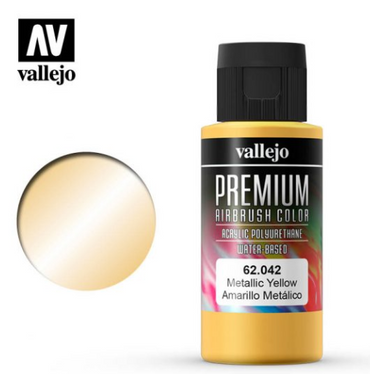 Metallic Yellow Vallejo Premium Airbrush Color