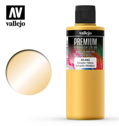 Metallic Yellow Vallejo Premium Airbrush Color