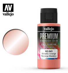 Metallic Orange Vallejo Premium Airbrush Color