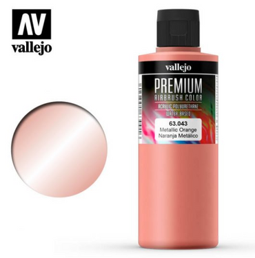 Metallic Orange Vallejo Premium Airbrush Color