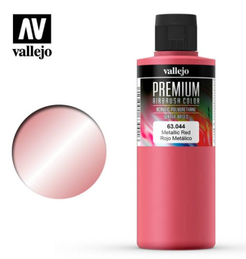 Metallic Red Vallejo Premium Airbrush Color