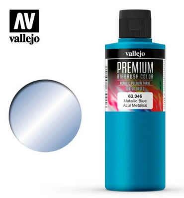 Metallic Blue Vallejo Premium Airbrush Color
