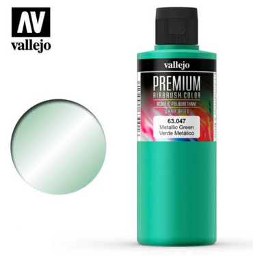 Metallic Green Vallejo Premium Airbrush Color