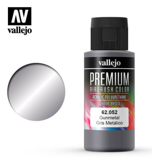 Gunmetal Vallejo Premium Airbrush Color