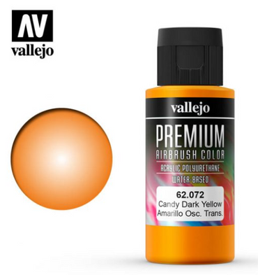 Candy Dark Yellow Vallejo Premium Airbrush Color