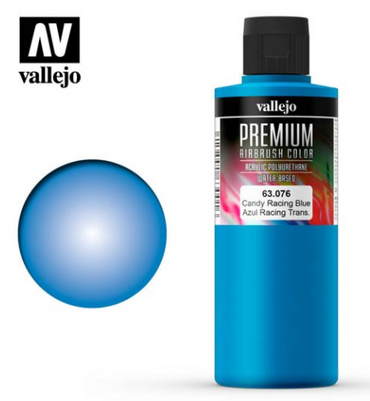 Candy Rancing Blue Vallejo Premium Airbrush Color