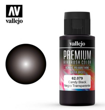 Candy Black Vallejo Premium Airbrush Color