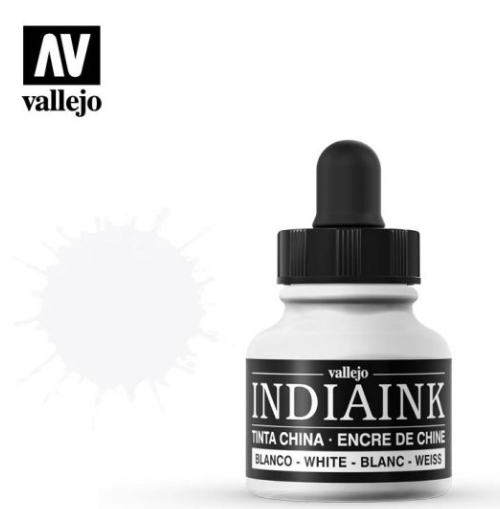 White Vallejo India Ink